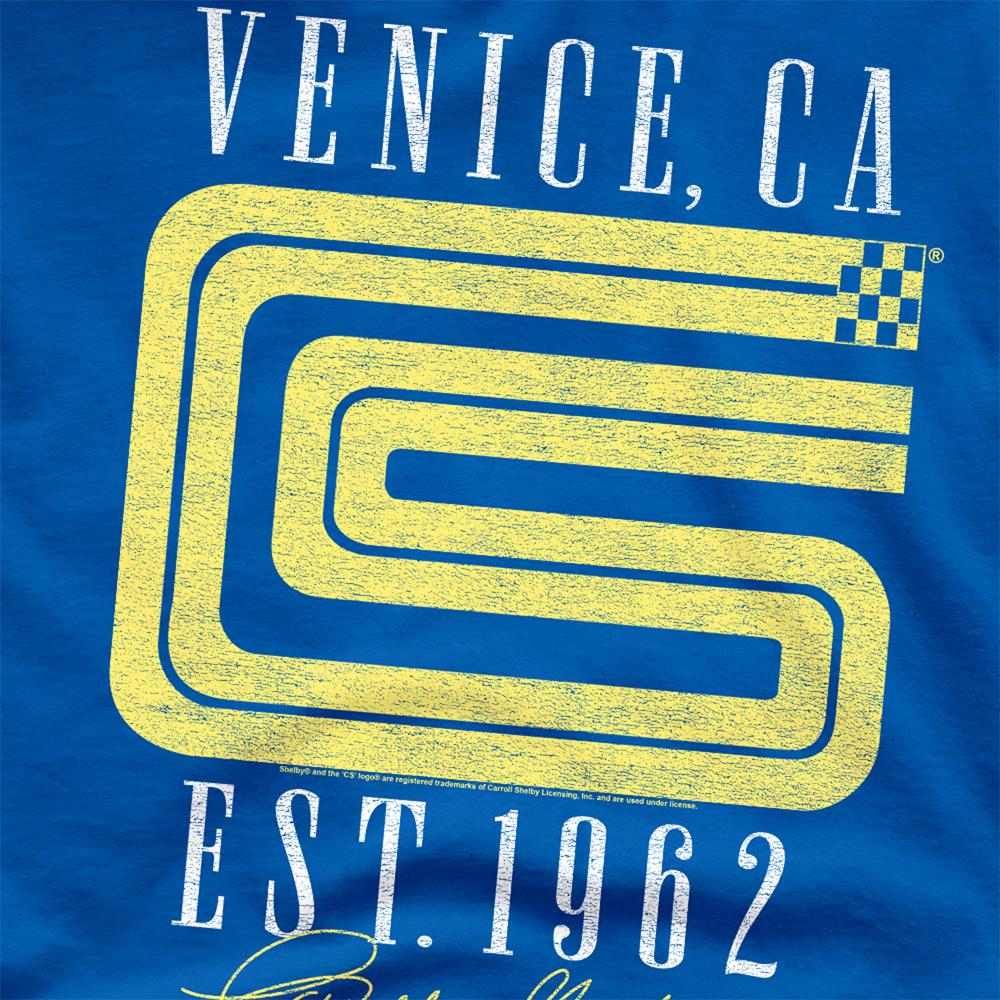 Carroll Shelby Unisex Adult CS Venice Logo T-Shirt