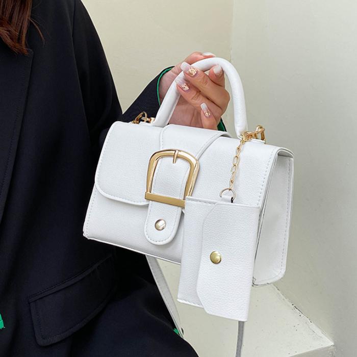 2022 New Simple Retro Handbag Fashionable Small Hanging Bag Cross-body Shoulder Bag for Women