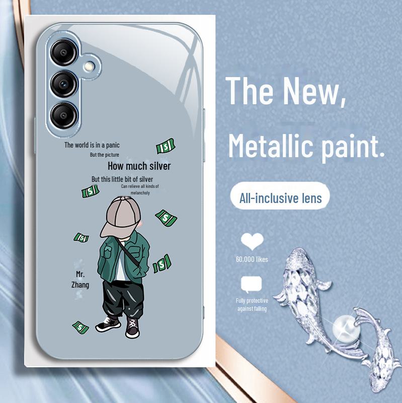 Samsung A20S Biye Girl A20 Boy A52 Liquid A73 Personality S30 Full Coverage Lens - Hundred Family Names Applicable