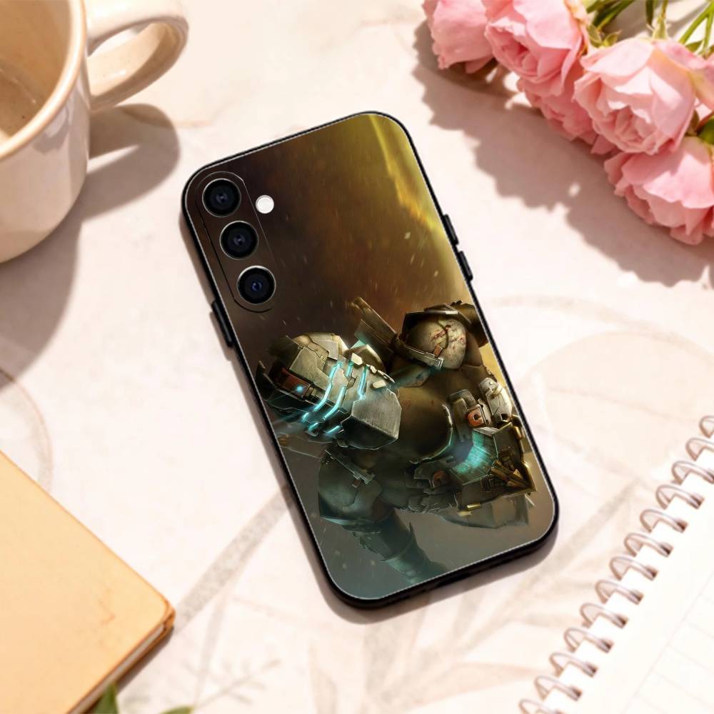 Dead-ES SpaceS Game Чехол для телефона Samsung Galaxy A73, A72, A71, A70, A53, A52, A51, Другие Мягкий черный корпус