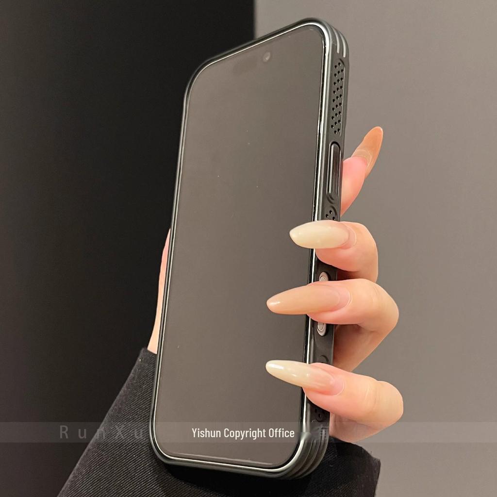 Совместимый чехол для iPhone 17 Pro Max: Теплоотвод, Магнитное крепление, Тонкое кольцо, Дизайн с большим окном