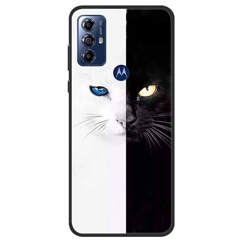 Чехол для Motorola Moto G Play 2023 Мягкий силиконовый задний чехол для Moto G Play 2023 Чехол GPlay 2023 Черная крышка для телефона