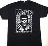 Футболка MISFITS Fiend Skull Danzig Хоррор Панк-Рок Мужская Новая Унисекс Футболка