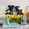 Droopy Printed Flannel Blanket, soft throw for bedroom sofa, washable, Christmas present, great gift.