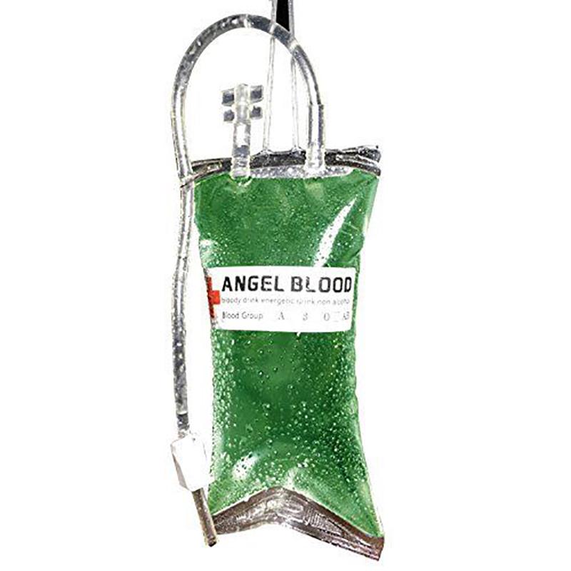 500 мл многоразовый мешок для крови для напитков на Хэллоуин, длинный мешок для наполнения трубок