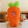 Мультяшная плюшевая игрушка Морковь с длинными волосами Подушка для сна для девочки Подушка для сна для офиса Домашняя подушка для автомобиля