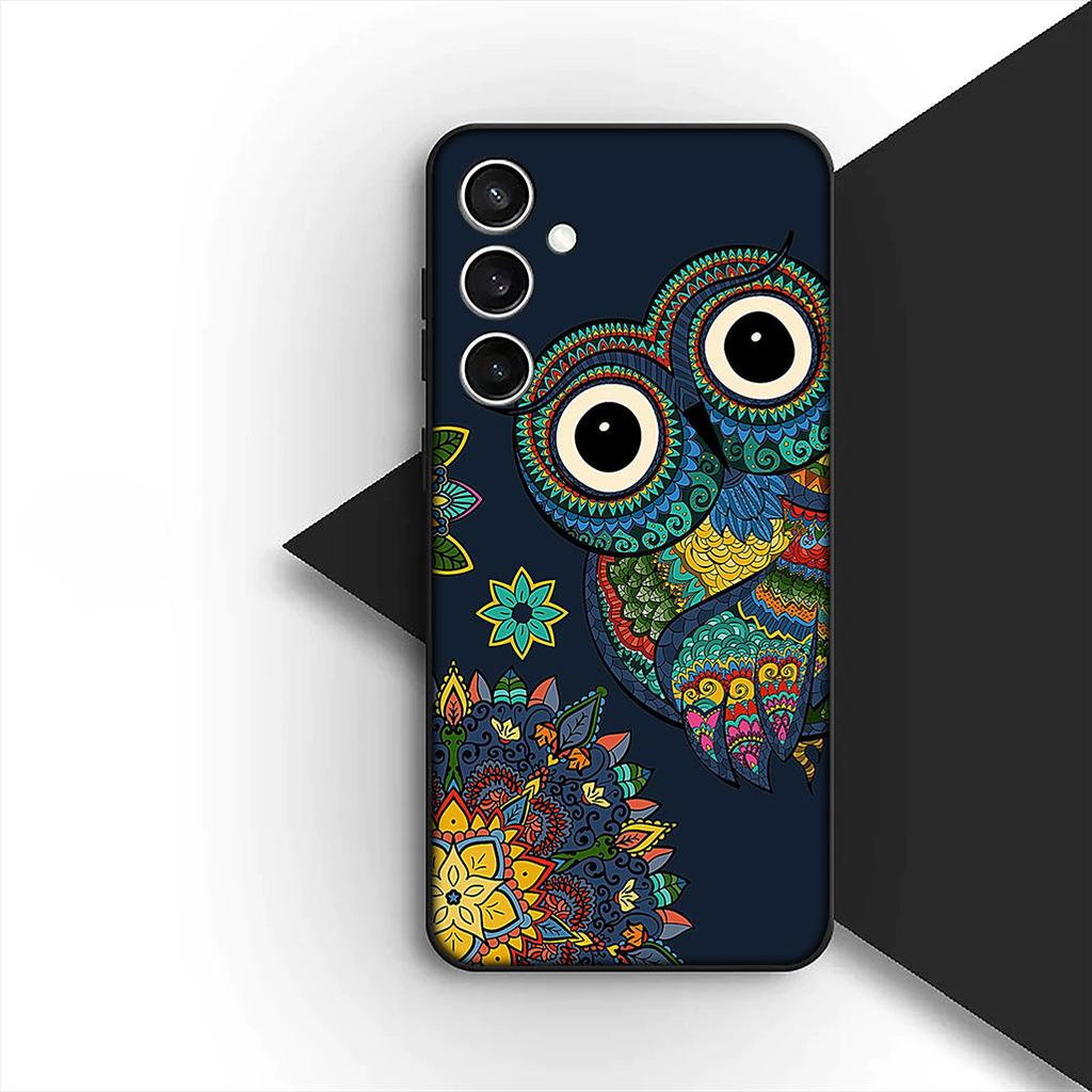 Casing for Motorola Moto Edge 70 60 Fusion NEO Pro G56 G96 G04 G05 20 G Stylus Phone Cover Protective Case Owl Cartoon