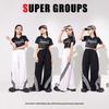 Children's Street Dance Hip-Hop Jazz Performance Costume and Practice Outfit