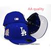 MLB Baseball Cap AA Flat Brim Fashion Sun Hat Men Women
