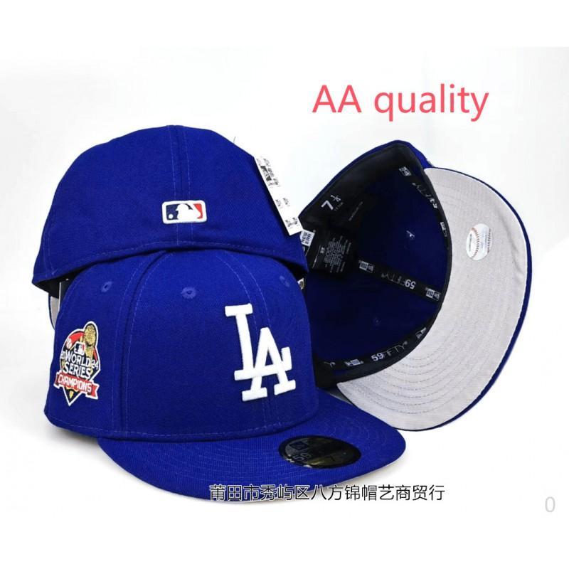 MLB Baseball Cap AA Flat Brim Fashion Sun Hat Men Women