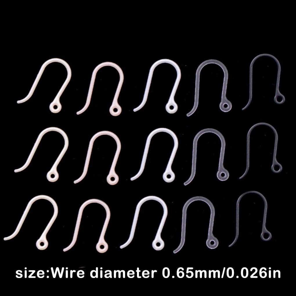 100PCS Hook Earrings PC Allergy Proof Eardrop Earring Easy Matching Eco Friendly Jewelry Accessory Women Party Gift