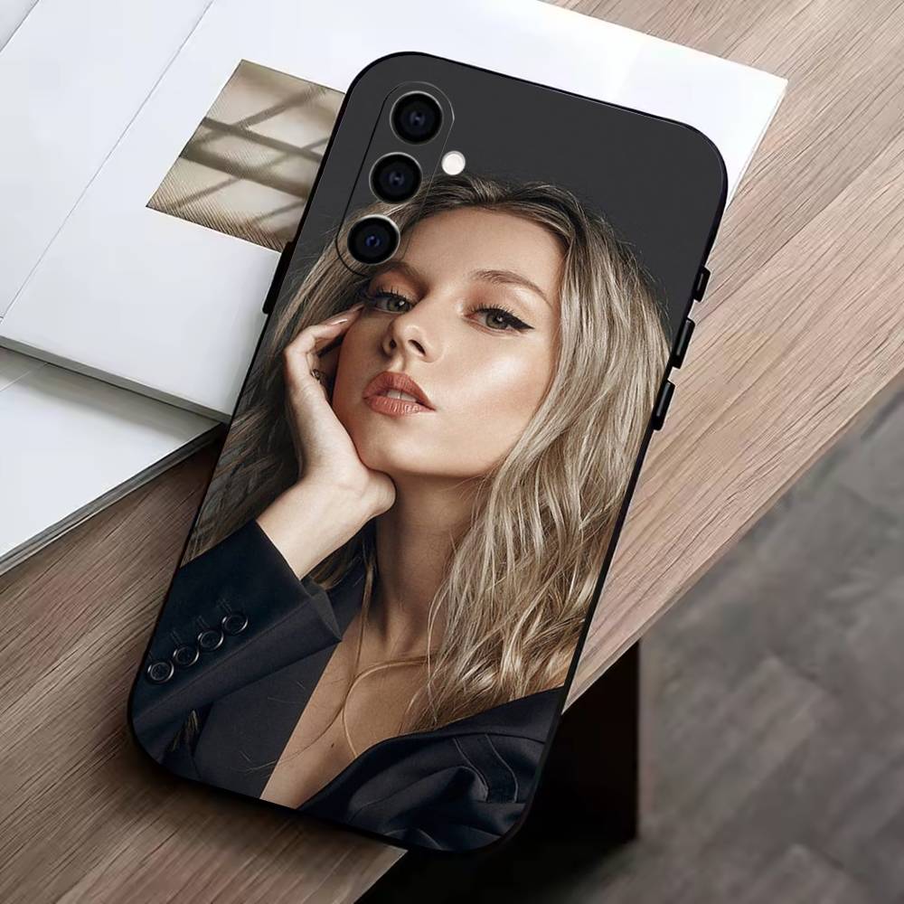 actor E-Ester Exposito Phone Case For Samsung Galaxy A73,A72,A71,A70,A53,A52,A51,Soft Silicone Black Cover