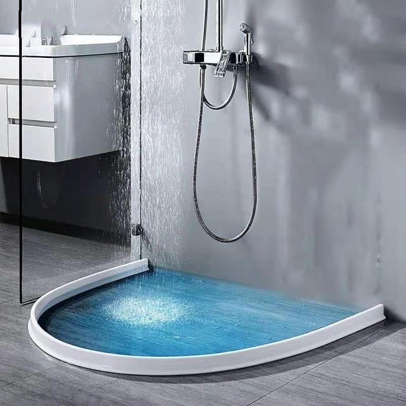 Bathroom Water Blocking Strip, Bendable Water Blocking Device, Dry Wet Separation Waterproof Strip, Water Blocking Strip