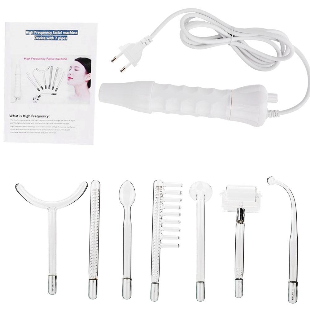 Portable Handheld High Frequency Electrode Machine Face Skin Care Acne Removal Instrument 02#