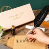 Ретро Перо Птичье Перо Перо для Каллиграфии Подарок для Начинающего Готической Каллиграфии