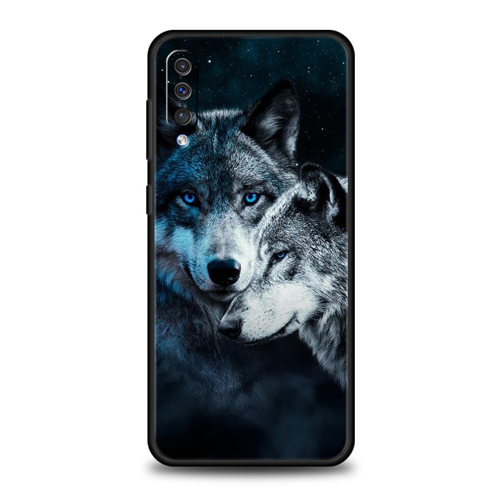 Чехол для телефона Волк для Samsung A54 A52 A24 A14 A50 A72 A70 A10 A30 A40 A20S A20E A02S A12 A22 A34 A42 A32 5G A04s