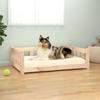 VidaXL Dog Bed 95.5x65.5x28 Cm Solid Pine Wood 833255