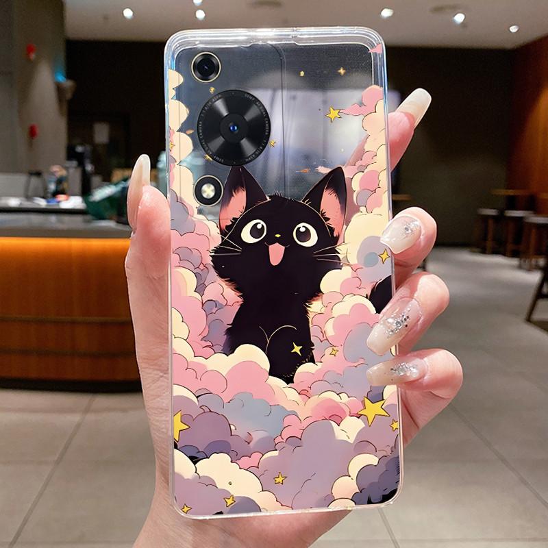 Чехол для Huawei Nova Y63 Y72 Y72S Чехол Роскошный Дракон Милый Крутой Мальчики Девочки Прозрачный Мягкий Силикон ТПУ Чехлы для Телефона Задняя Крышка