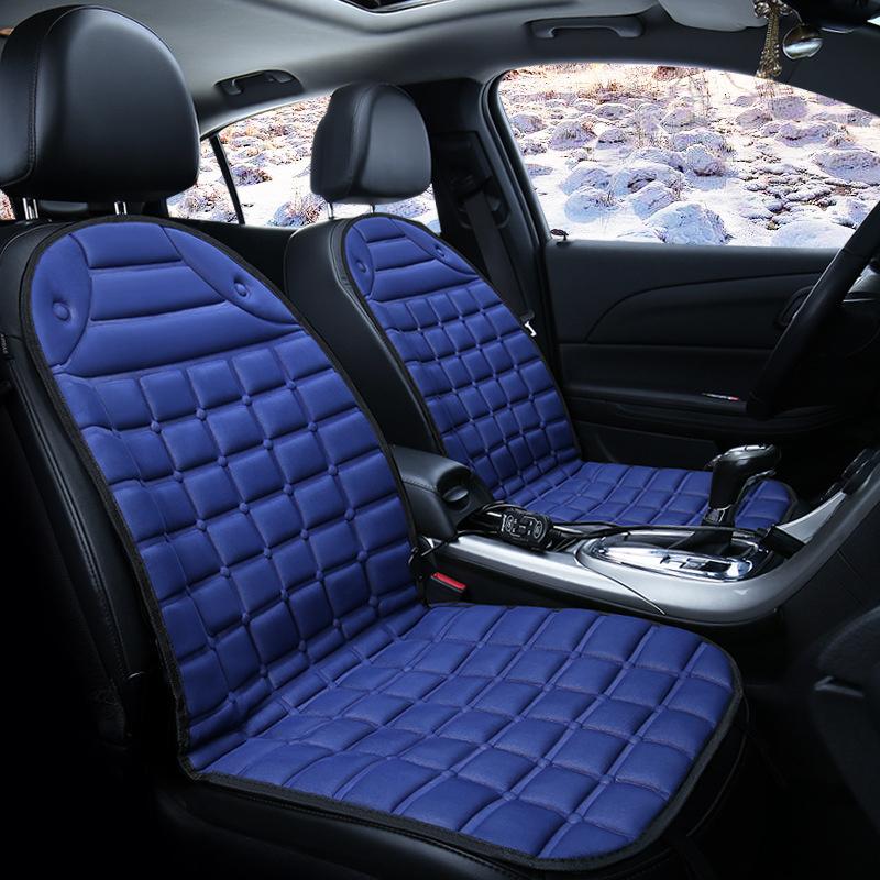 12V Universal Double Seat Fast Electric Heated Adjustable Car Heated Seat Cover Winter Pad Cushions Auto Cover Car Styling Pad