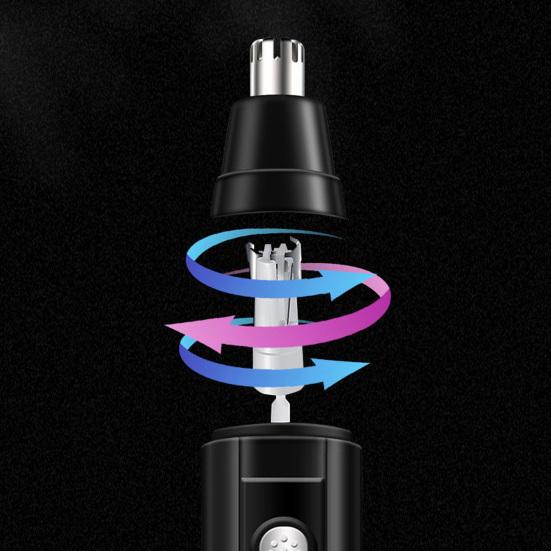 Полезная эффективная парикмахерская с длительным сроком службы для женщин и мужчин, электрический беспроводной триммер для волос в носу, бритва для ежедневного использования