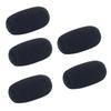 5PCS Mic Foam Covers High Density Sponges Windshield Protectors Eliminate Background Noise Business Meetings Speaking