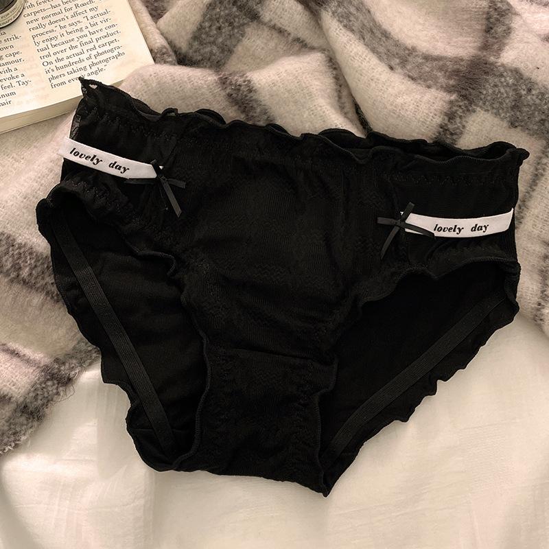 Pure Desire Girl Panties Mid Waist Sexy Triangle Women’s Panties