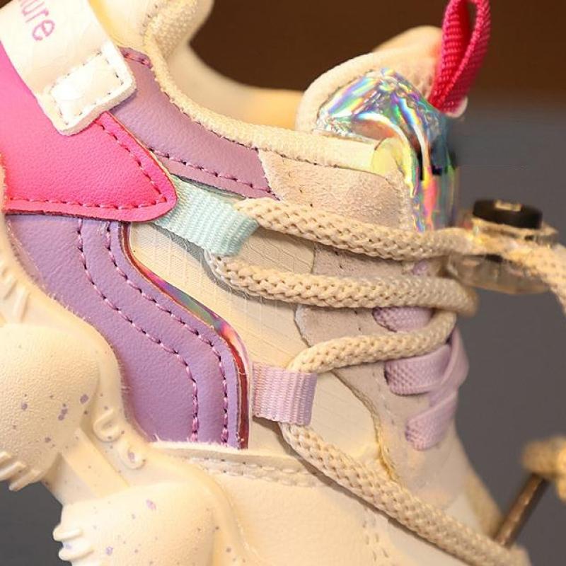 Sneakers Twinflames Childrens Boys Shoes Girls Leathertopped Running Shoes Kids Casual Shoes Baby Toddler Shoes Trend