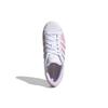 adidas Женские кроссовки Superstar Белые Прозрачные Розовые FX6042