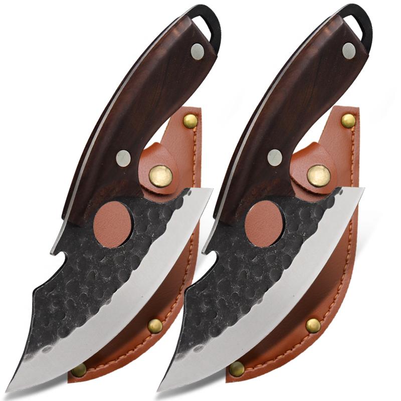 Boning Knife Multi-purpose Knife for Slaughter Forging Small Kitchen Knife Mini Knife Sharp Paring Knife for Home Use Fruit Knife