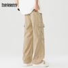 Mark Fairwhale Men's Trendy Straight-Leg Cargo Pants