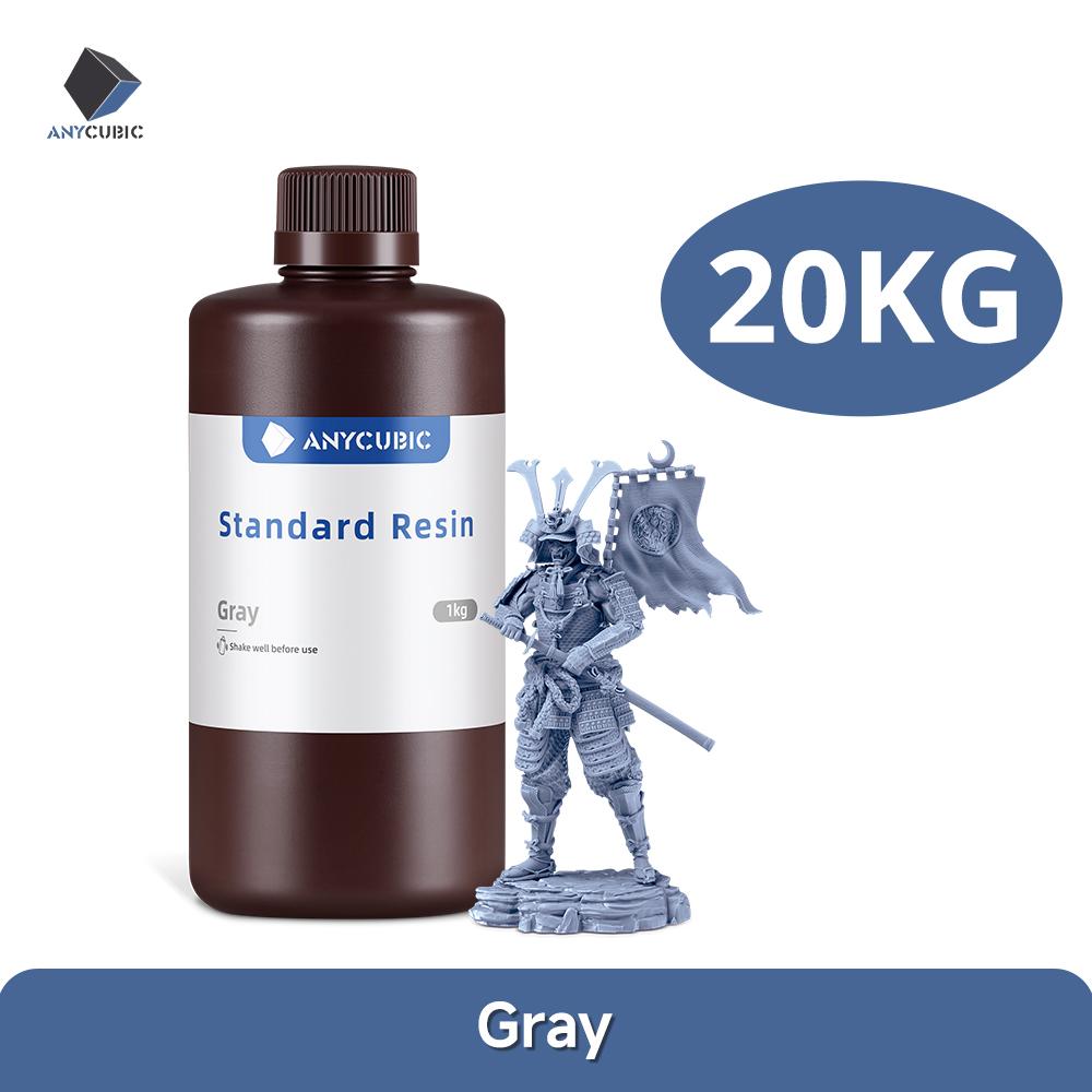 ANYCUBIC 1 кг/10 кг Жидкая фотополимерная стандартная смола 405 нм УФ-смола Для 3D-принтера LCD Печать Материал смолы Для Photon Mono