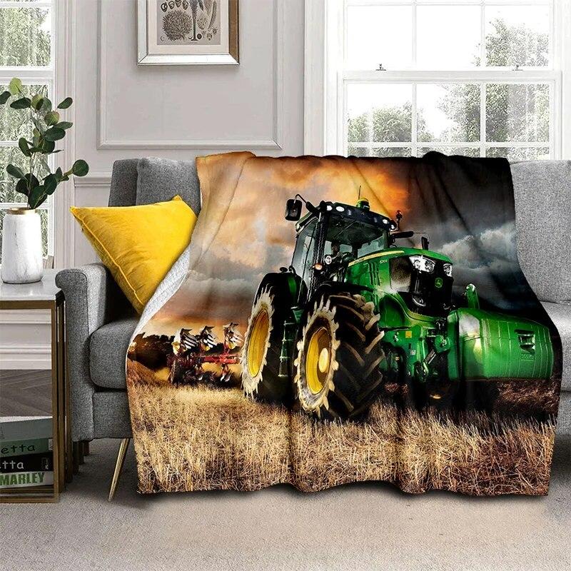 3D ретро-автомобиль, тягач, грузовик, серия HD одеяло, мягкое одеяло для дома, спальни, кровати, дивана, пикника, путешествия, офиса, одеяло, детское одеяло