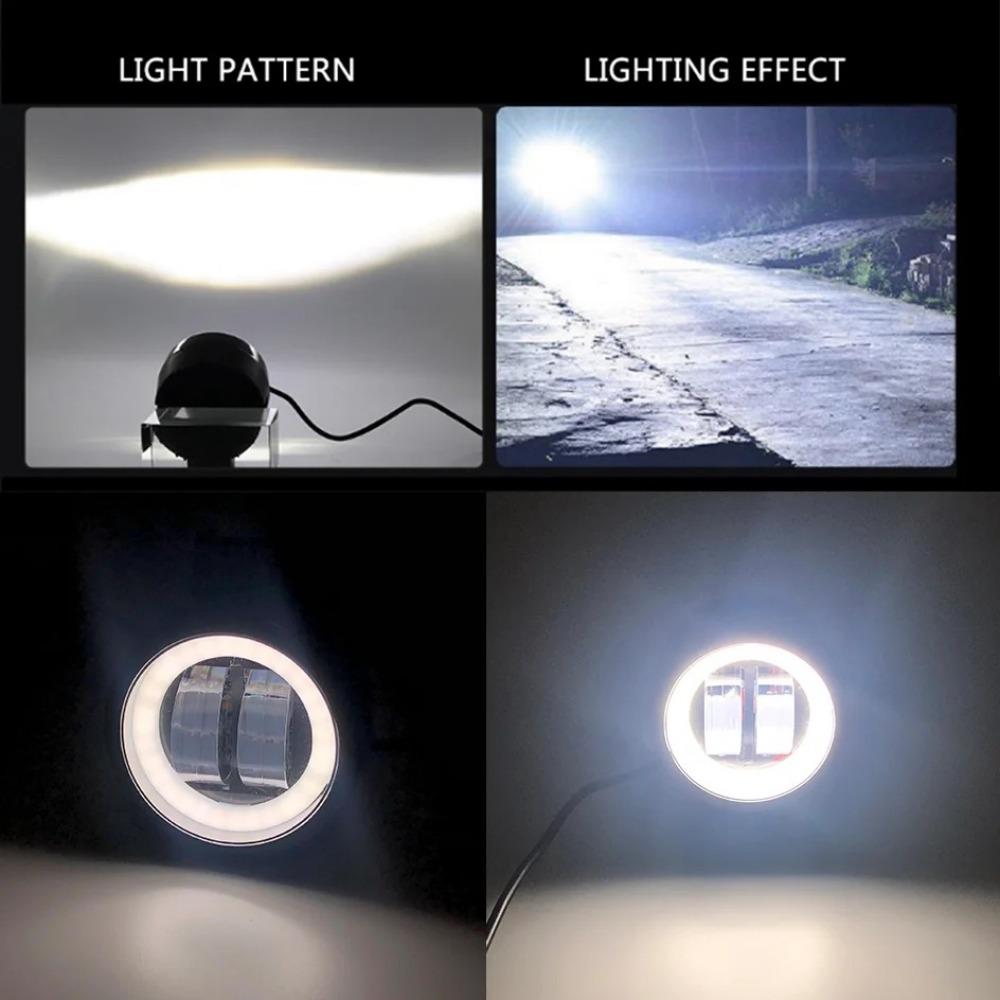 Пластиковые Фары-балки 3 дюйма Рабочая лампа Новая Противотуманная фара для Внедорожника Лодки Грузовика Внедорожника Пикапа