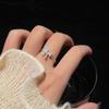Shining Bow Ring For Women Girls Beauty Finger Ring Simple Female Wedding Party Jewelry Gift