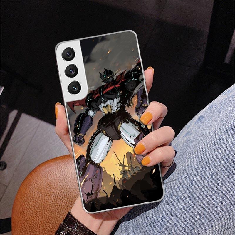 Чехол для телефона с принтом манги Мазингер Z и аниме для Samsung Galaxy S24 S25 Edge S26 Ultra S23 S22 S21 Plus S20 FE + Персонализированная крышка G