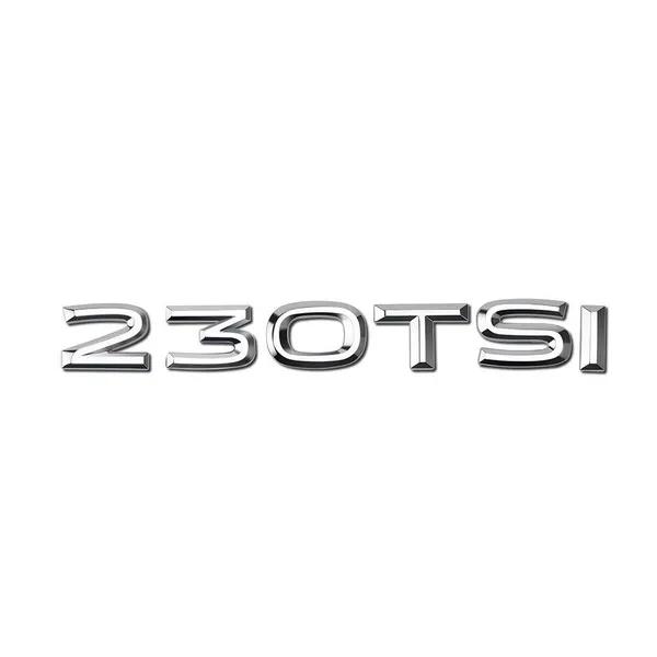 230TSI 280TSI 330TSI 380TSI автомобильный логотип наклейка багажник эмблема значок наклейка для гольфа Touareg Jetta Passat CC Vento Bora Beetle Polo