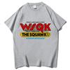 WSQK The Squawk 945 FM Футболка Летняя Мужская Женская Y2K Роскошная Мода Удобное Качество Оверсайз Футболка
