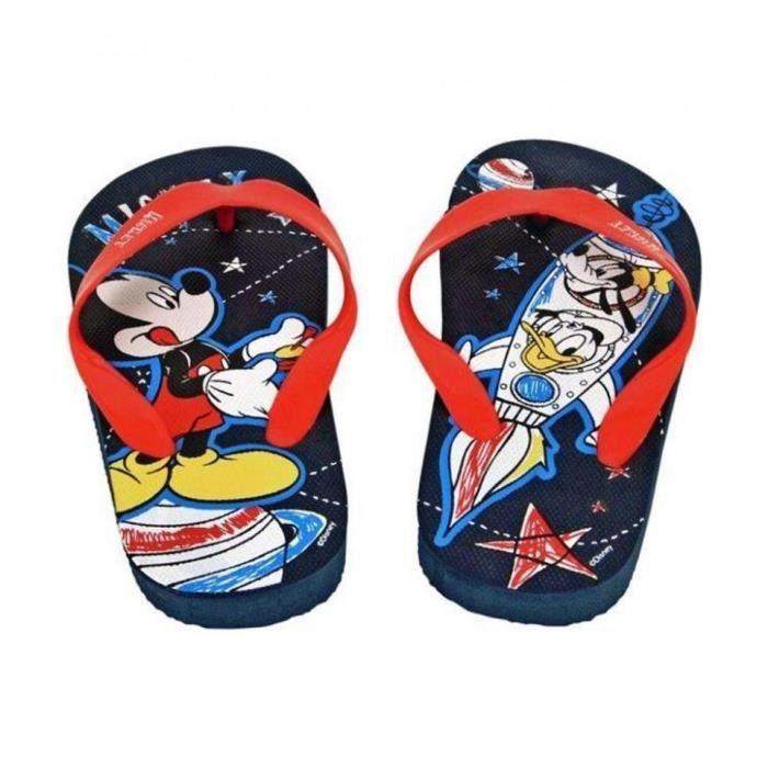 Tong enfant - Mickey et ses amis - Taille 30 - Bleu - EVA - Confortable