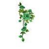 3D Trimmings Rose Floral Peony Garment Flower Embroidery Applique Clothes Accessories Patch