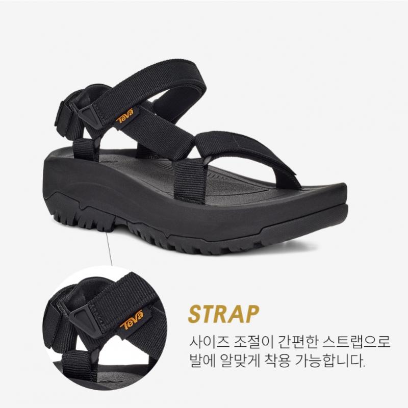 Teva Женская S 5 см Каблук Удобная Водные Виды Спорта Сандалия Hurricane Xlt2 Stvf2411270 Черный