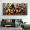 Kitchen Theme Herbs and Spices for Cooking Canvas Art Posters And Prints Canvas Paintings On the Wall Art Pictures Cuadros Decor