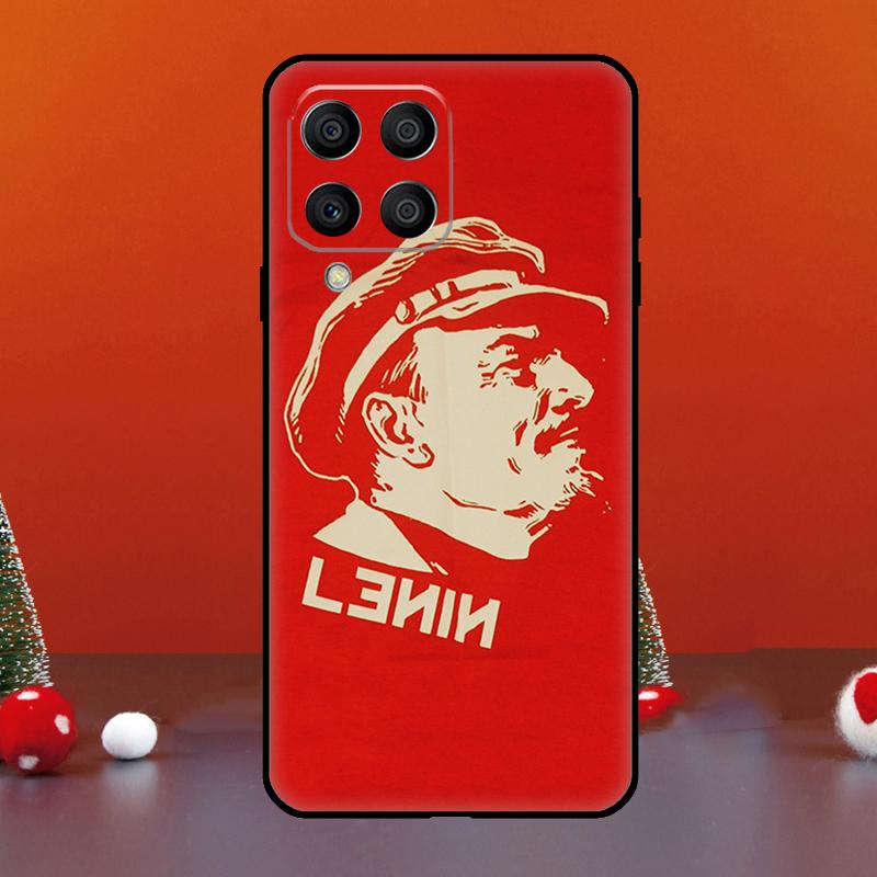 Ленин флаг Советского Союза Для Samsung Galaxy M21 M31 M55 M15 M11 M13 M33 M35 M53 M14 M34 M54 M12 M32 M52 M06 M16 Чехол