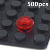Блок-кирпич Лампа Прозрачный 1x1 Точка Размер Набор Кирпичей для DIY Тонкие Фигурки Творческий DIY Кирпич Морская вода Подходит Для 4073