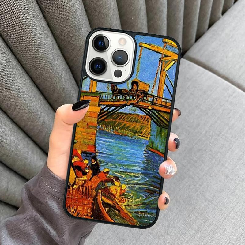 Чехол для телефона "Звездная ночь" Ван Гога Для iPhone 17 Air 16 16e 15 13 14 Pro Max 11 12 Plus 2022 MAX Защитный чехол coque