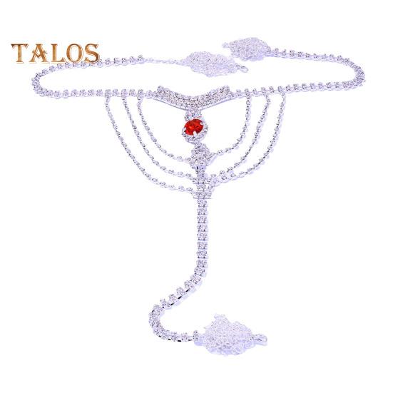 Цепочка для трусиков со стразами, регулируемая длина, короткая цепочка, ремешок со сверкающими стразами, сексуальная женская цепочка для тела, ювелирное украшение в подарок