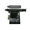 PCIe SATA Card, 8 Port SATA Controller Expansion Card with Bracket, Marvell 88SE9215 Support 8 SATA 3.0 Devices