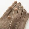 Women's cashmere gloves, Qinghe cashmere, 100% cashmere, autumn and winter gloves, warm, fashionable,