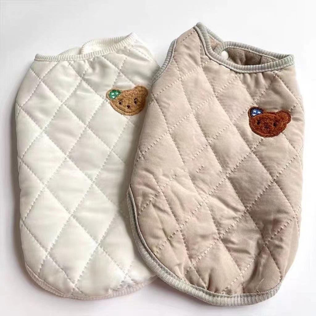 Cat clothes Winter Siamese cat kitten thermal vest Winter hairless cat thickened vest