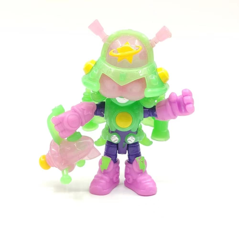 1pcs Original Superthings Big Super Zings With Weapon Ultra Rare Series 6 Kazoom Kids Rescue Force Series Action Figures Toy