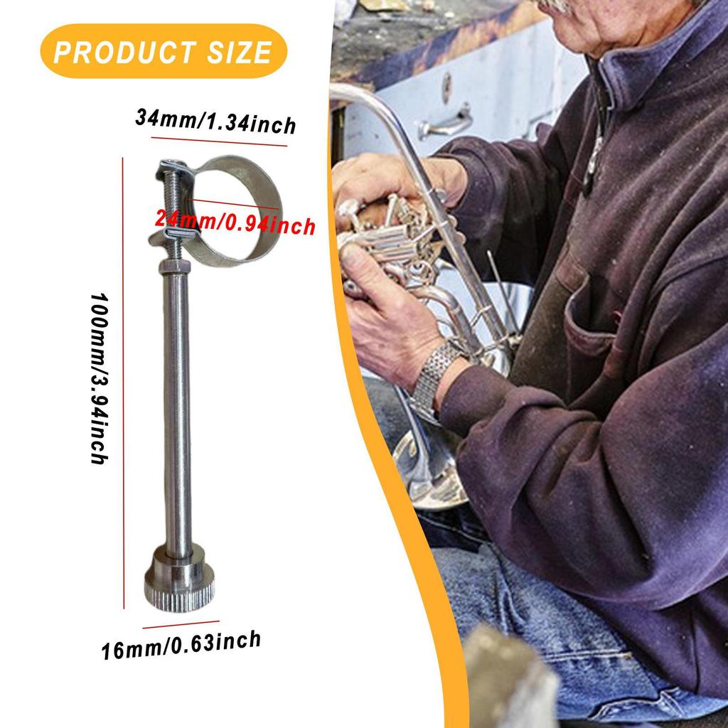 Ключ для духовых инструментов Инструмент для ремонта латуни Прочный Легкий Ремонт Нержавеющая сталь